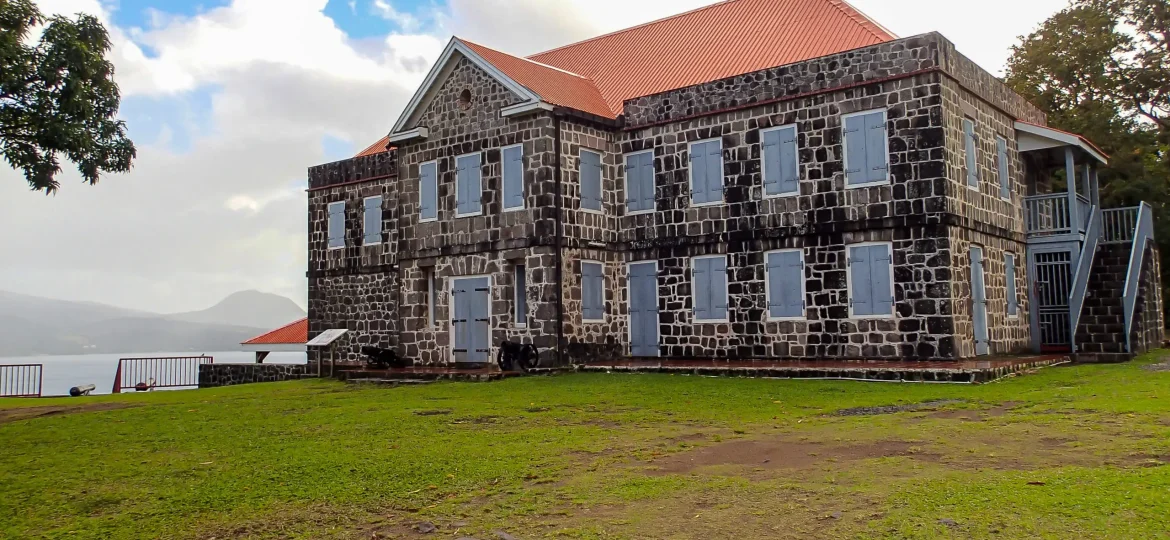 Historic Fort Shirley in Dominica's Cabrits National Park, a key colonial-era site