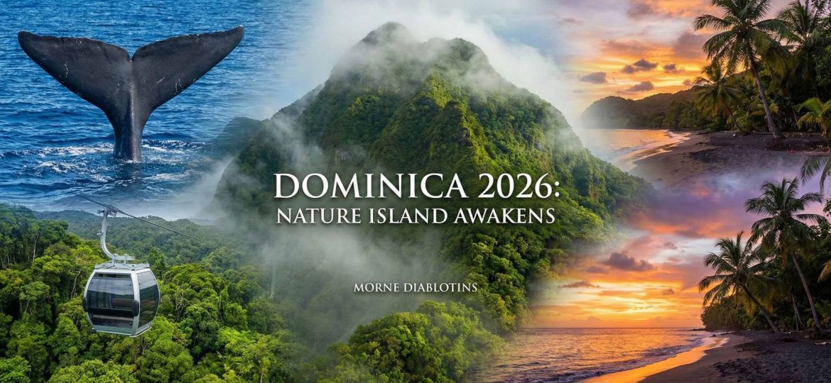 The ultimate 7-day Dominica travel itinerary featuring whales, cable car, and black sand beaches.